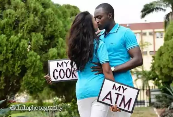 My Cook, My ATM: Check out this couple